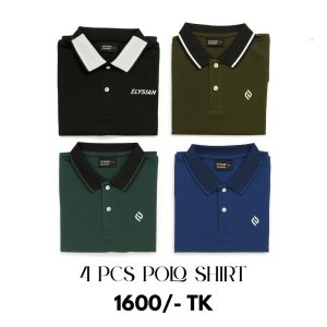4 Pcs Polo Shirt