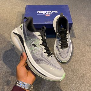 Red Tape Men Colorblocked Grey Athleisure Sports Shoes