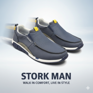 Stork Man Premium Loafer Navy Edition