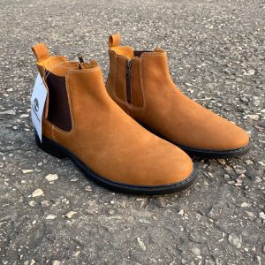 Timberland Original Leather Chelsea Boot For Men-Brown Edition