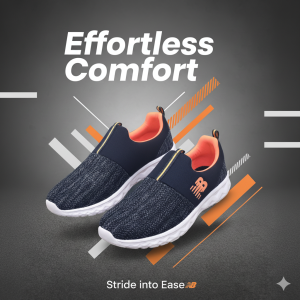 New Balance Slip-On Sneakers Navy Edition
