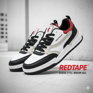 Redtape Casual Sneaker White/Red Edition-72