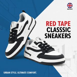 Redtape Casual Sneaker White/Black Edition-71