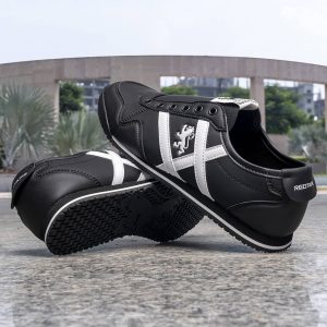 Redtape Casual Slip-On Sneaker Shoes For Men Black Edition